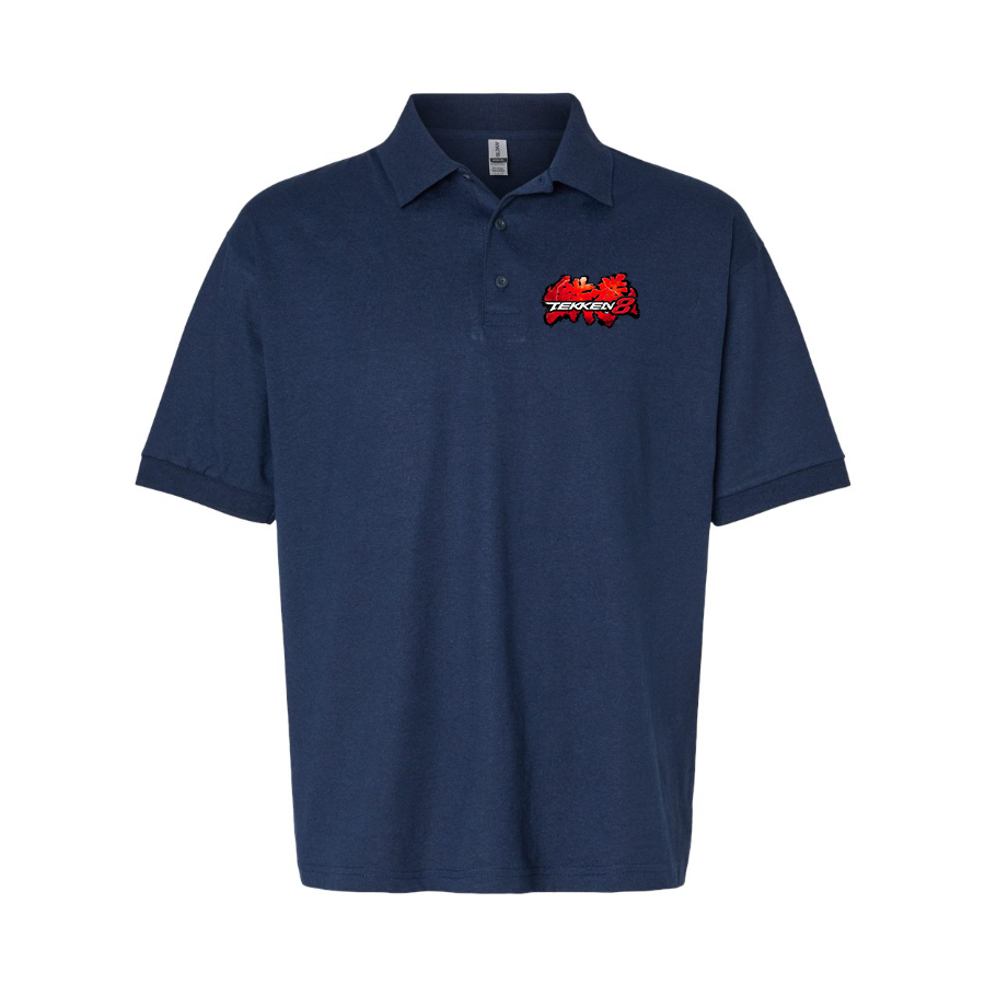 Men's Tekken 8 Game PS5 Dry Blend Polo