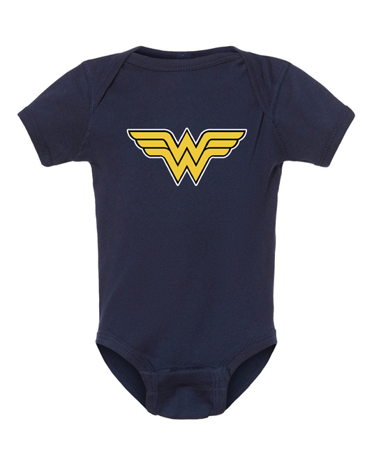 Wonder Woman Superhero Baby Romper Onesie
