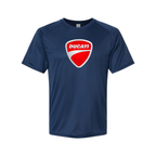 Youth Kids Ducati Motorcycle Polyester T-Shirt