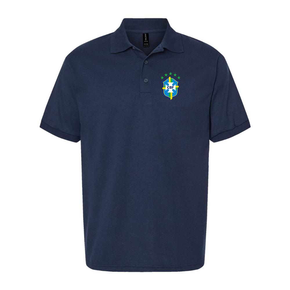 Men's Brazil National Soccer Team Dry Blend Polo