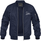 Men's Christian Louboutin Lightweight Bomber Jacket Windbreaker Softshell Varsity Jacket Coat