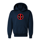 Youth Kids Deadpool Marvel Superhero Pullover Hoodie