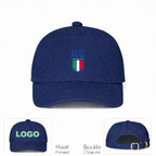 Italy National Soccer Dad Baseball Cap Hat