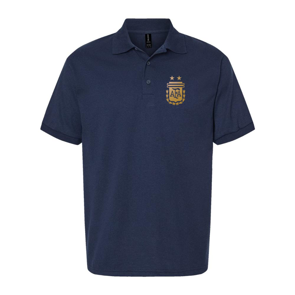 Men's Argentina Soccer Dry Blend Polo