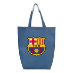 F.C. Barcelona Soccer - Q-Tees - Non-Woven Gusset Bottom Tote - Q1251