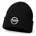 Nissan Beanie Angle | Color: Black |