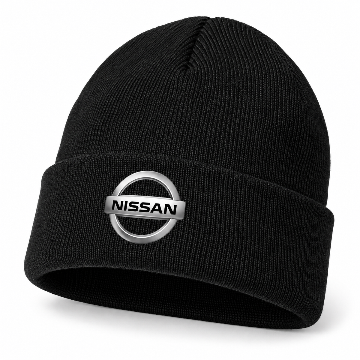 Nissan Beanie Angle | Color: Black |