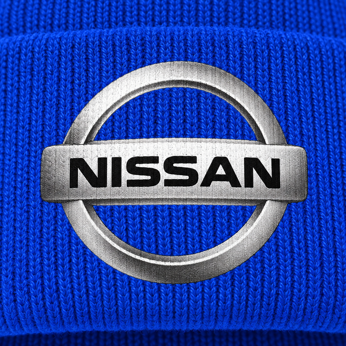 Nissan Beanie Print detail | Color: Blue |