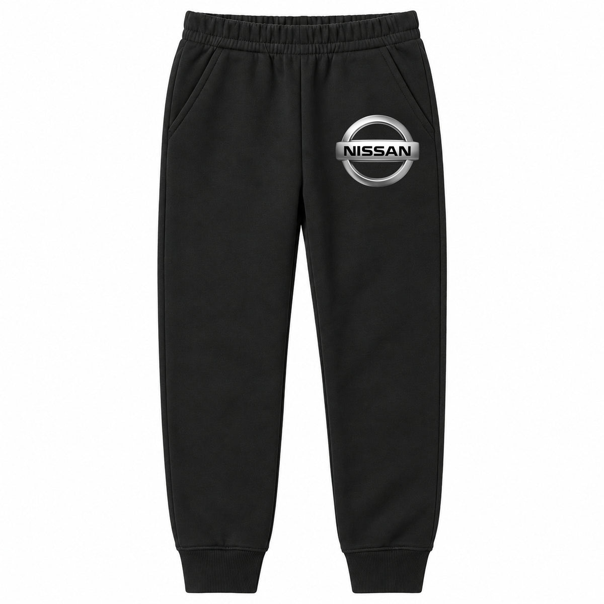 Nissan youth jogger sweatpants in Black, Youth Large ages 10–12