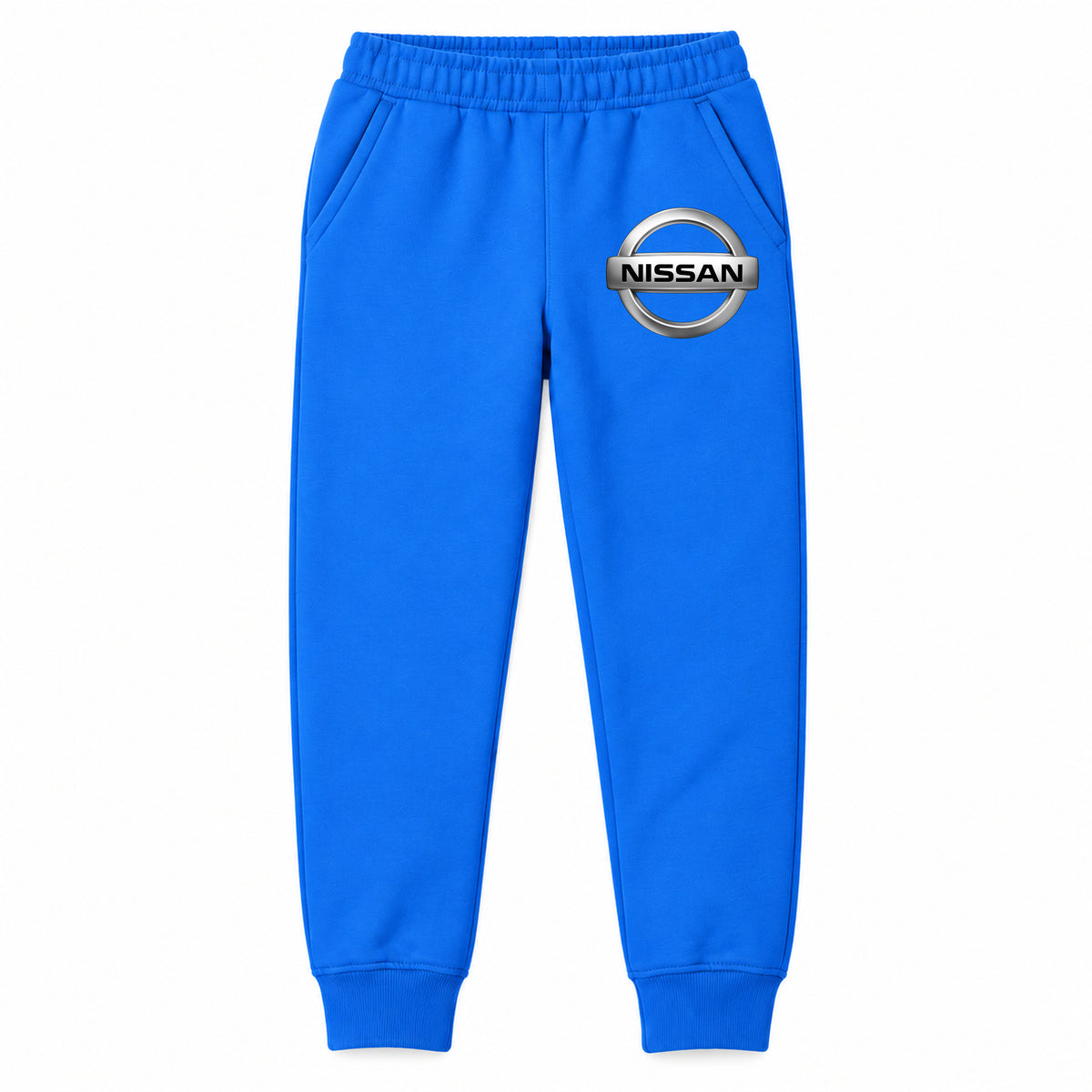 Nissan youth jogger sweatpants in Blue, Youth Large ages 10–12