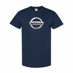 Nissan cotton T-shirt Navy front