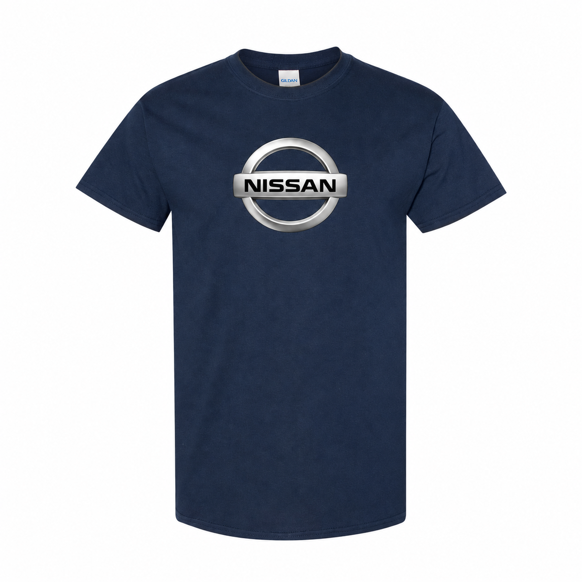 Nissan cotton T-shirt Navy front