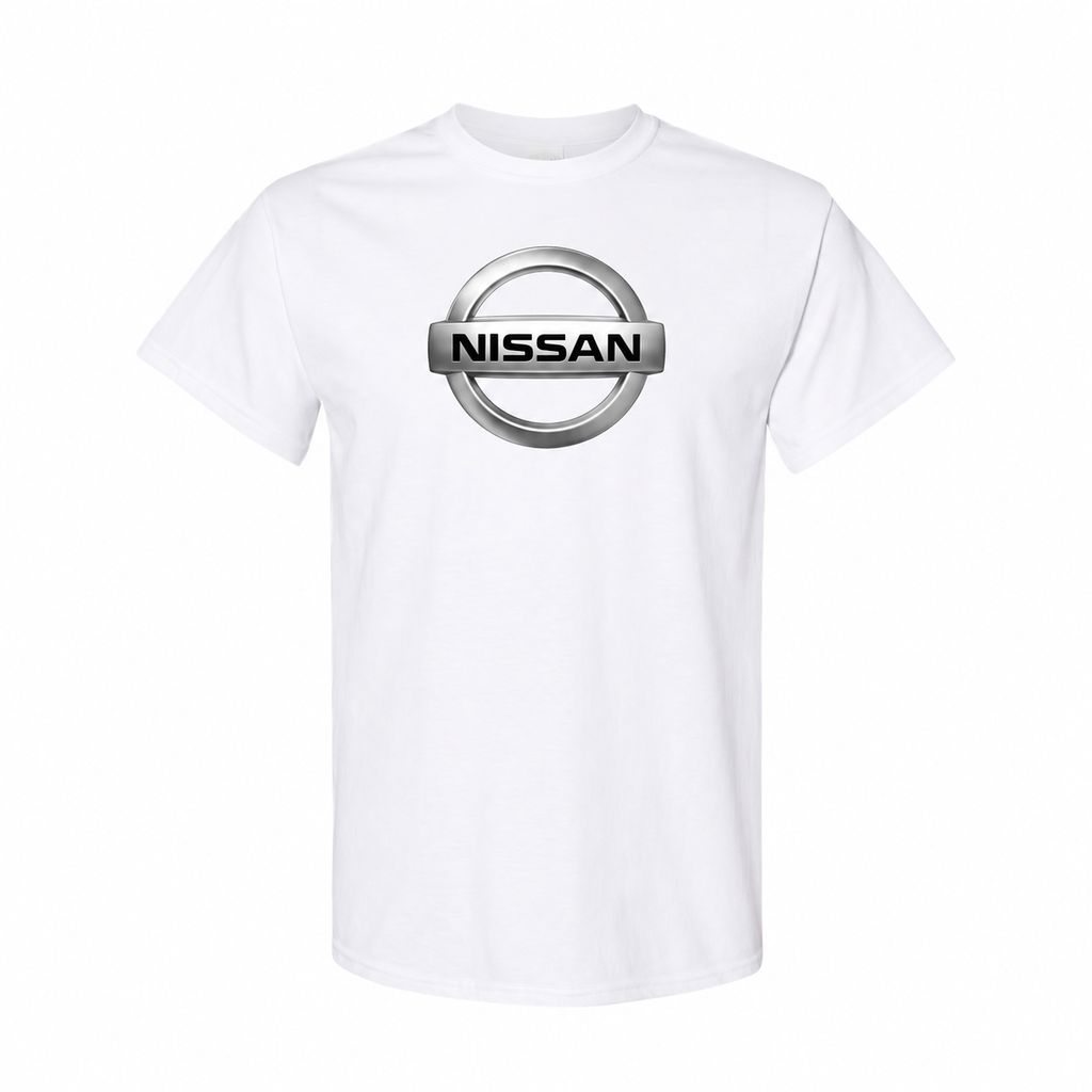 Nissan cotton T-shirt White front