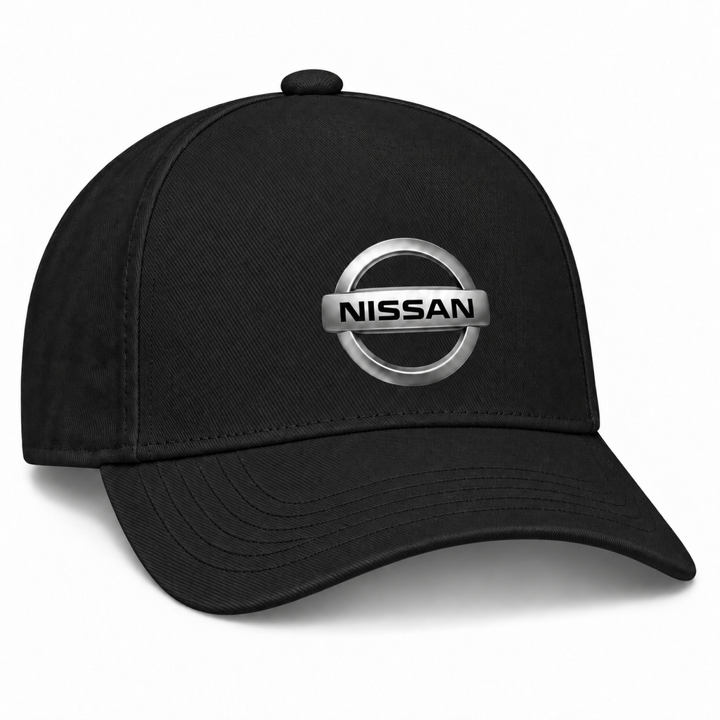 Nissan Dad Baseball Cap Angle | Color: Black |