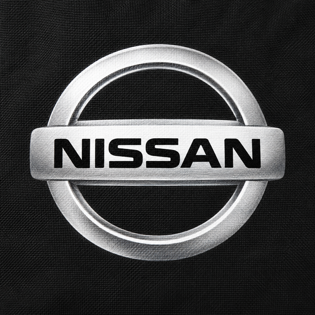 Nissan Drawstring Bag Print detail | Color: Black |