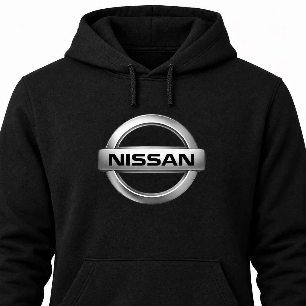 Nissan hoodie and joggers set Chest detail | Color: Black |
