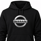 Nissan hoodie and joggers set Chest detail | Color: Black |