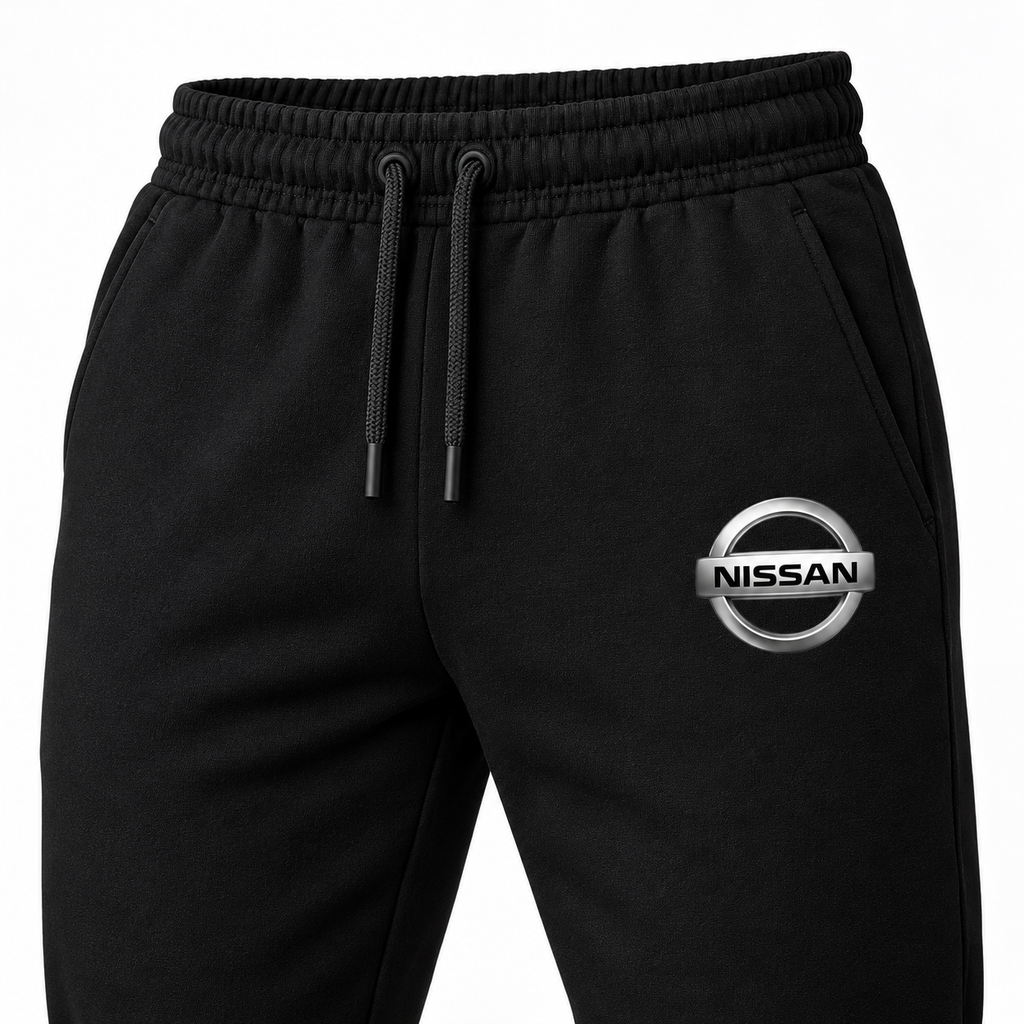 Nissan hoodie and joggers set Waist detail | Color: Black |