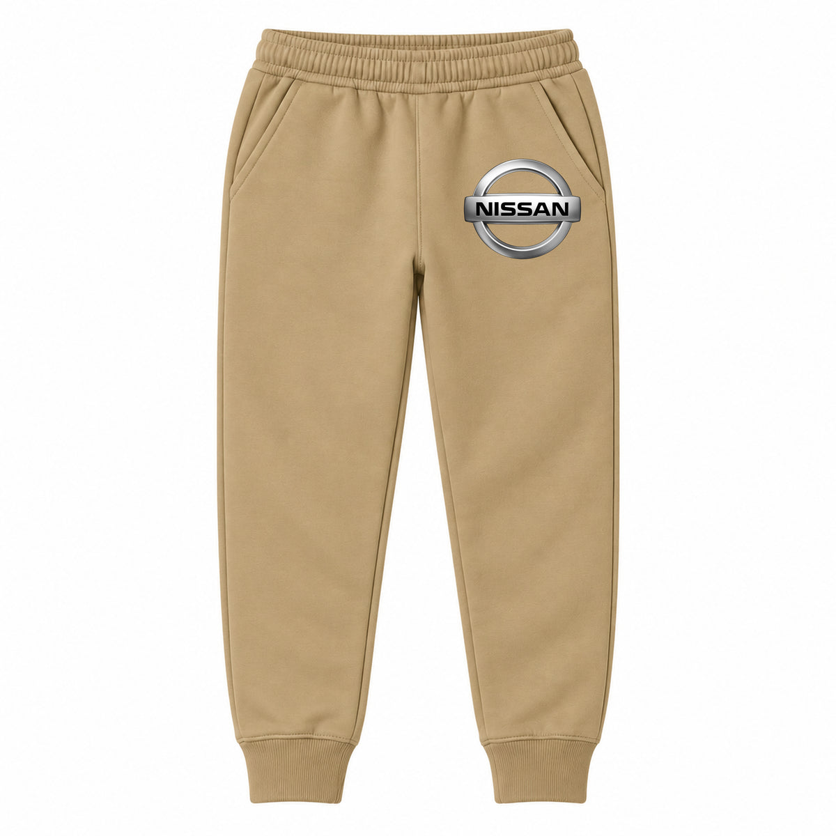 Nissan youth jogger sweatpants in Khaki, Youth Large ages 10–12
