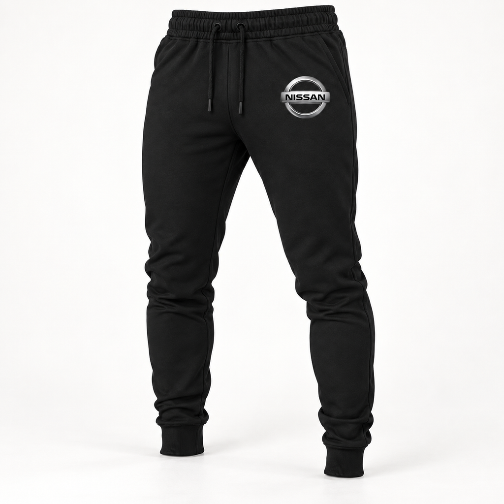 Nissan men's joggers Angle | Color: Black |