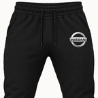 Nissan men's joggers Waist detail | Color: Black |