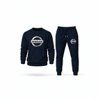 Men's Nissan Sweatshirt Joggers Set | Color: Navy | Main