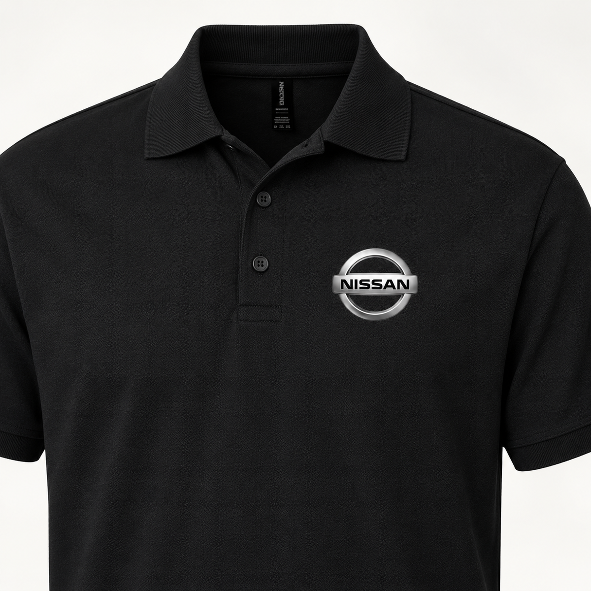 Nissan polo Chest detail | Color: Black |