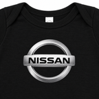 Nissan Baby Romper Print detail | Color: Black |
