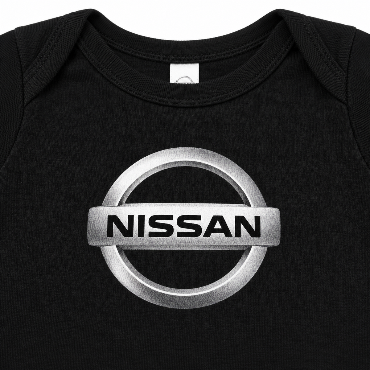 Nissan Baby Romper Print detail | Color: Black |