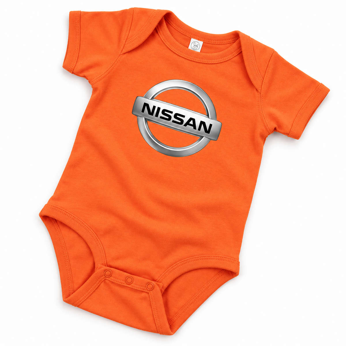 Nissan Baby Romper Angle | Color: Orange |