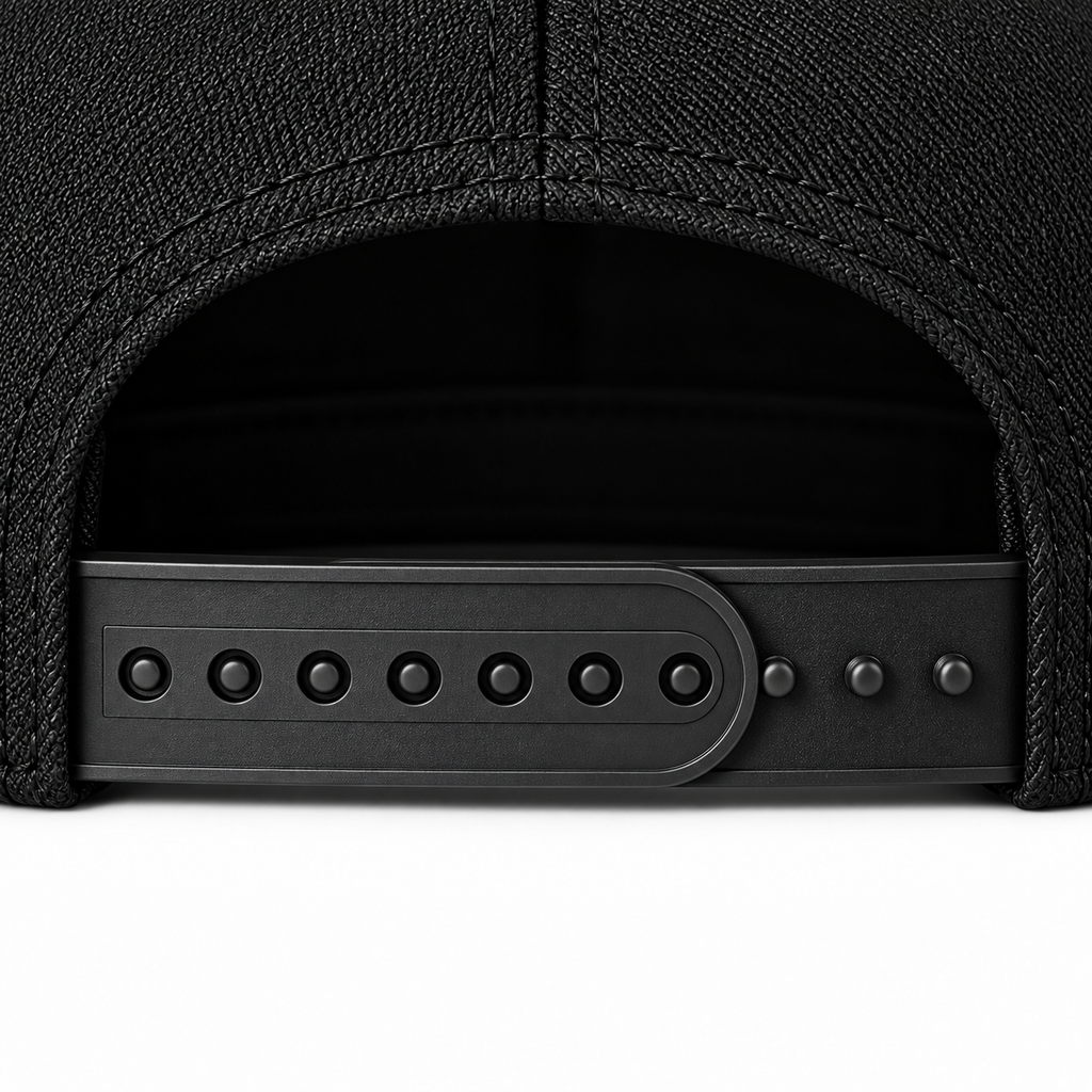 Nissan snapback Closure detail | Color: Black |