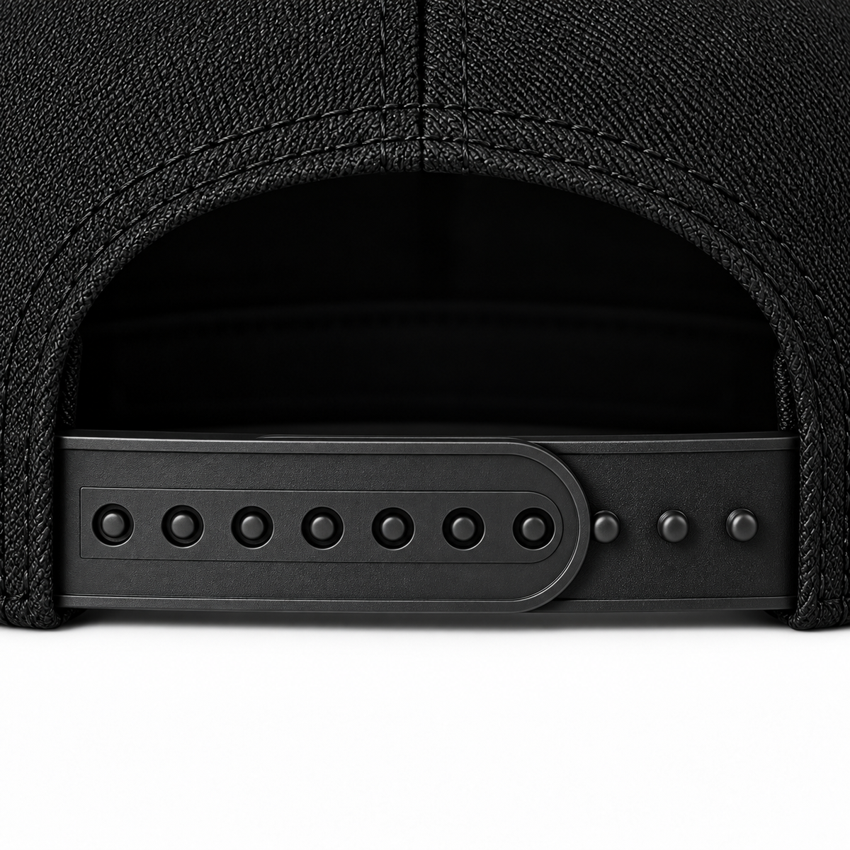Nissan snapback Closure detail | Color: Black |