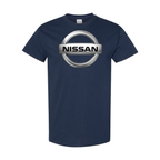 Youth Kids Nissan Car Cotton T-Shirt | Color: Navy | Main