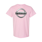 Youth Kids Nissan Car Cotton T-Shirt | Color: Pink | Main