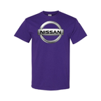Youth Kids Nissan Car Cotton T-Shirt | Color: Purple | Main