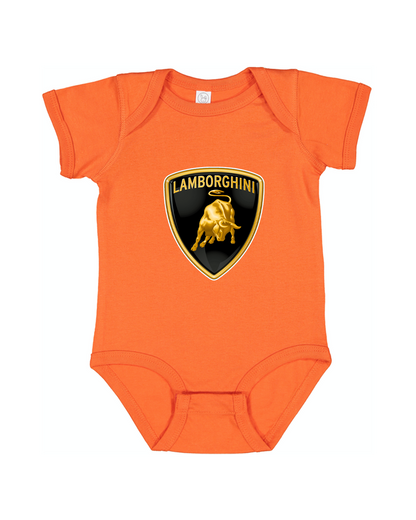 Lamborghini Car Baby Romper Onesie