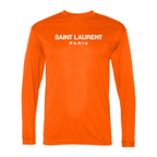 Men's Saint Laurent Polyester Long Sleeve T-Shirt