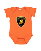 Lamborghini Car Baby Romper Onesie