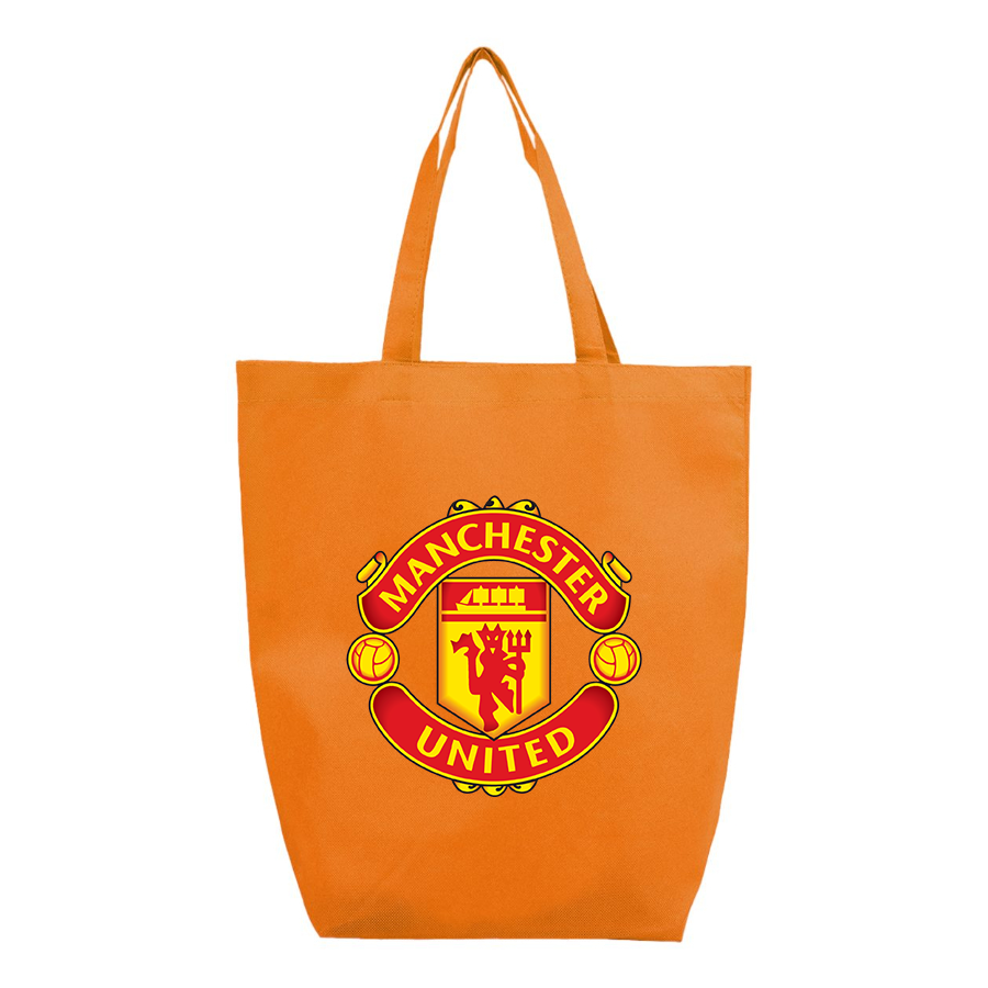 Manchester United Soccer - Q-Tees - Non-Woven Gusset Bottom Tote - Q1251