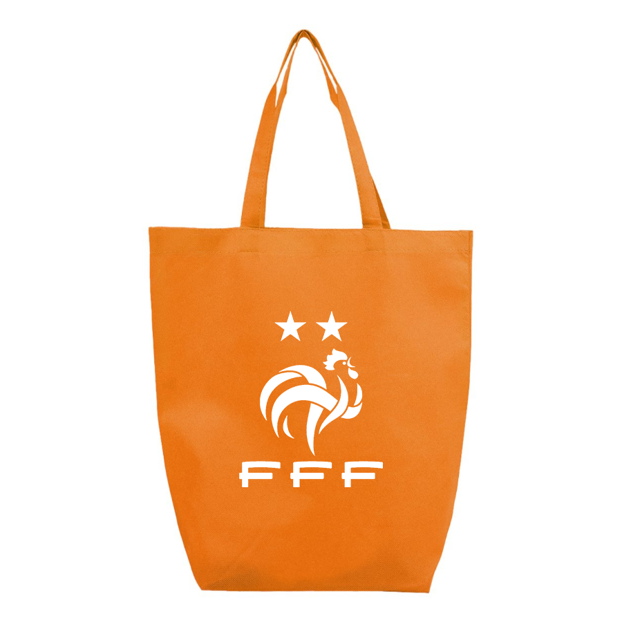 France Soccer  - Q-Tees - Non-Woven Gusset Bottom Tote - Q1251