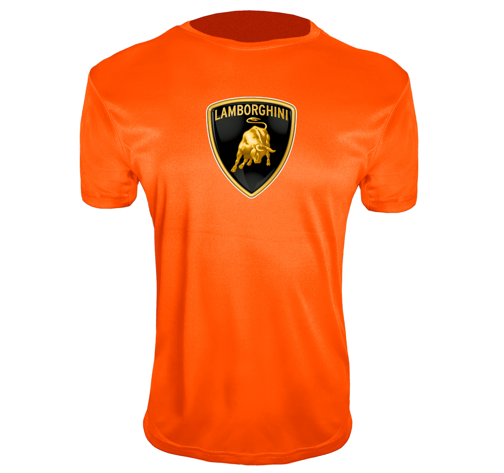 Youth Kids Lamborghini Car Polyester T-Shirt