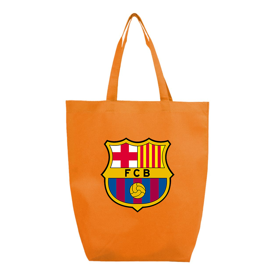 F.C. Barcelona Soccer - Q-Tees - Non-Woven Gusset Bottom Tote - Q1251