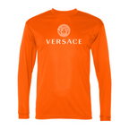 Men's Versace Polyester Long Sleeve T-Shirt