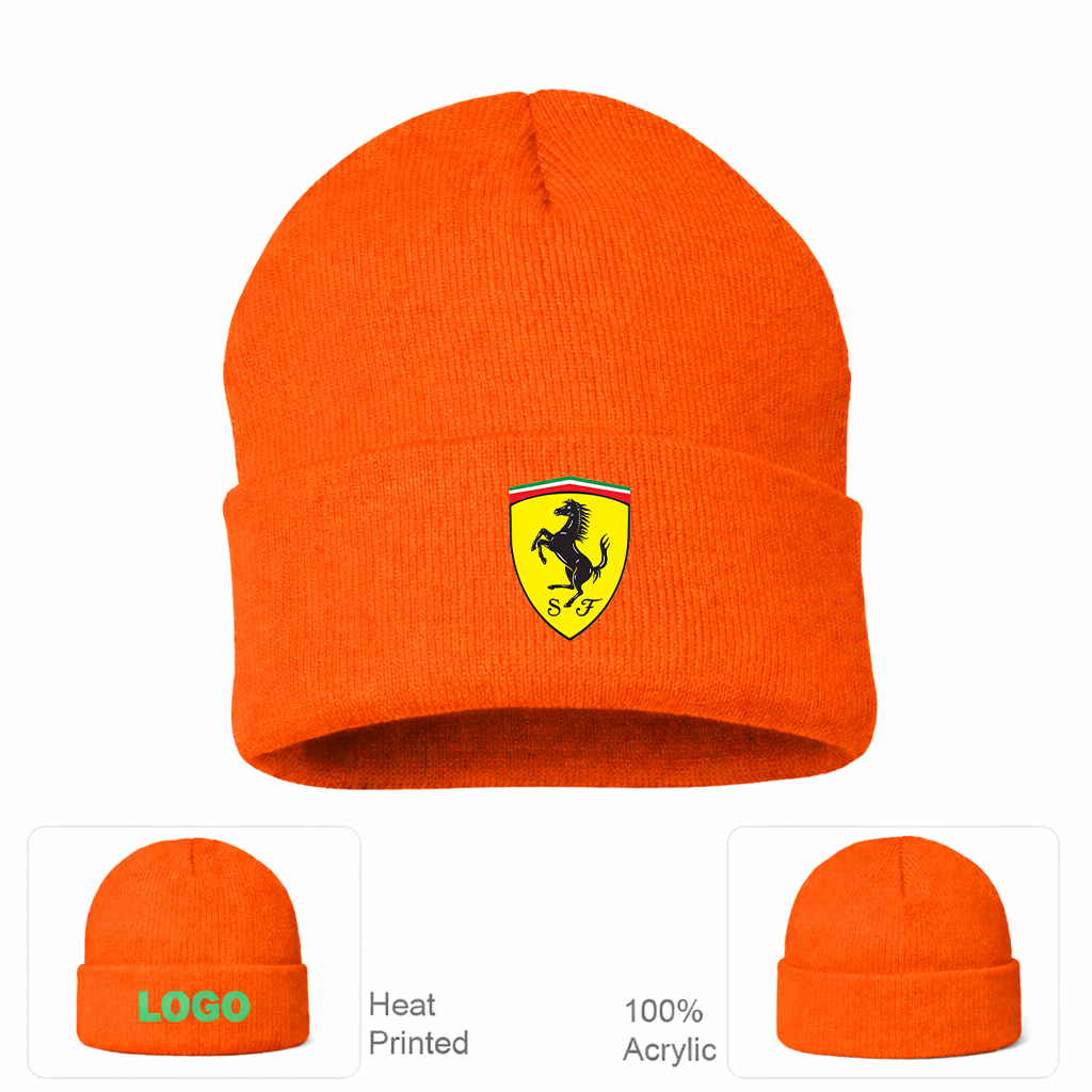 Ferrari Motorsport  Car Beanie Hat