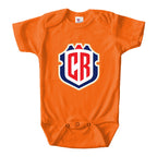 Costa Rica National Soccer Team Baby Romper Onesie