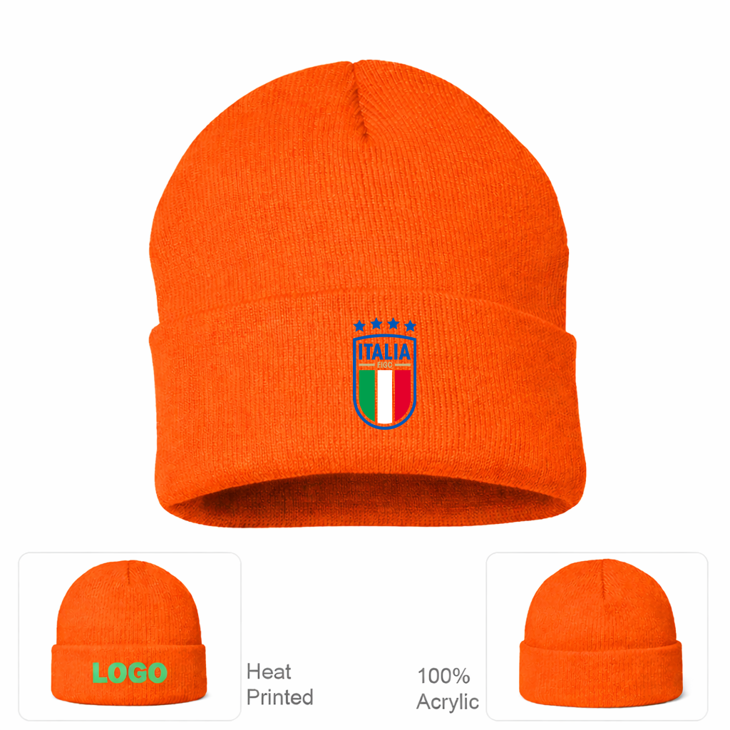 Italy National Soccer Beanie Hat