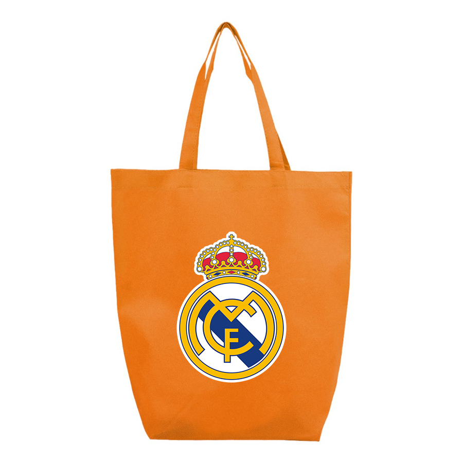 Real Madrid Soccer   -  Q-Tees - Non-Woven Gusset Bottom Tote - Q1251