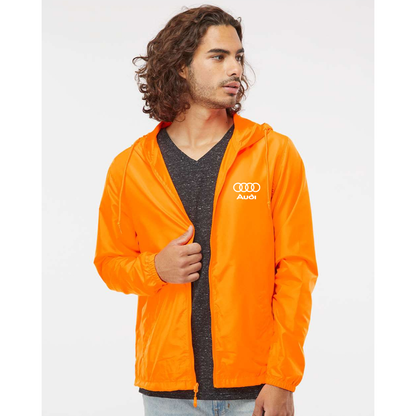 Men’s Audi Car - Independent Trading Co. - Lightweight Windbreaker Full-Zip Jacket - EXP54LWZ