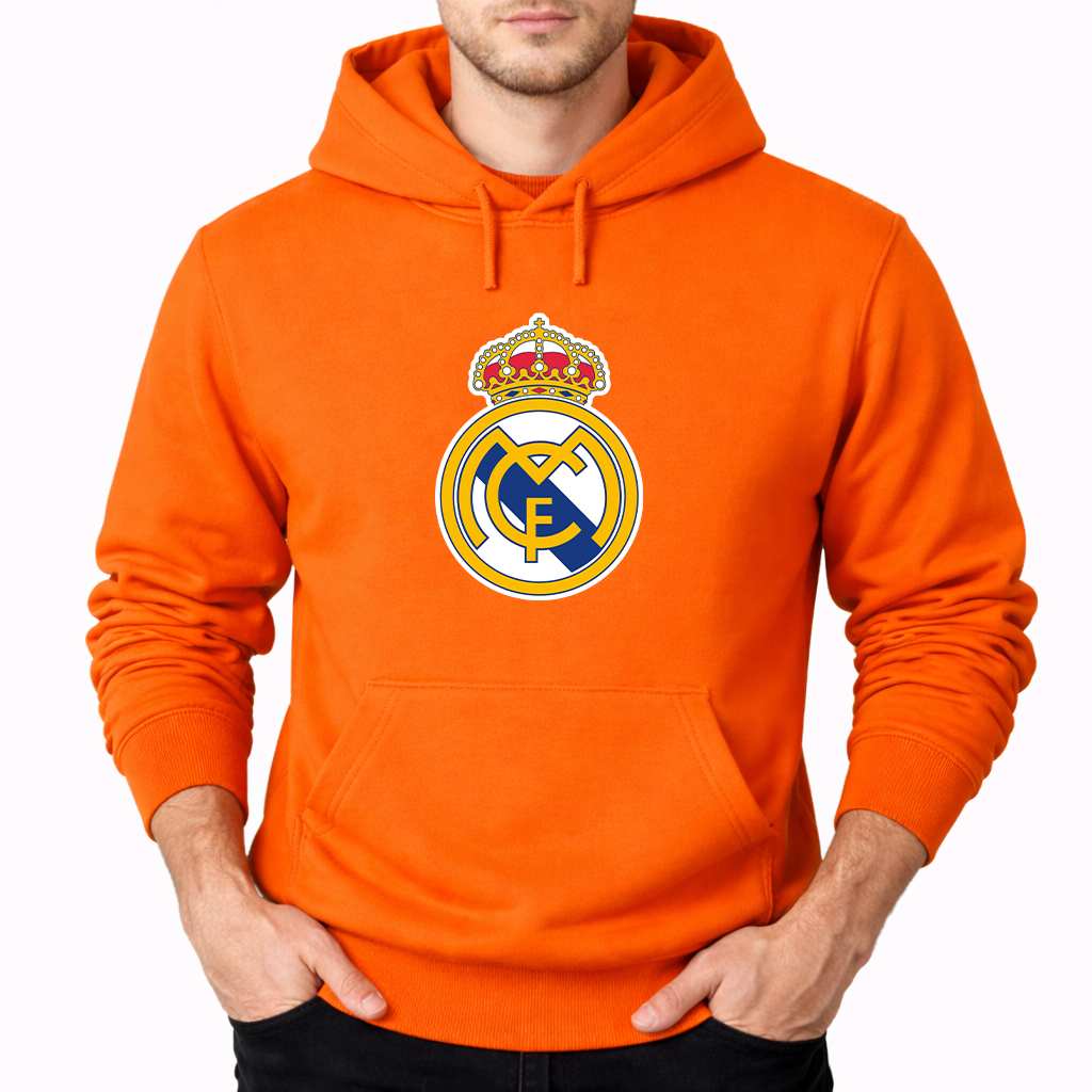 Men’s Real Madrid Soccer Pullover Hoodie