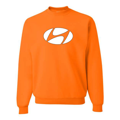 Men's Hyundai New Logo Car  Crewneck Sweatshirt